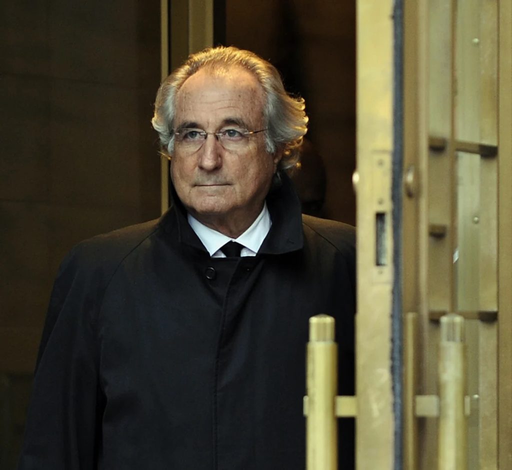 Bernard Madoff, infamous for orchestrating the largest Ponzi scheme in history, responsible for defrauding investors of billions.